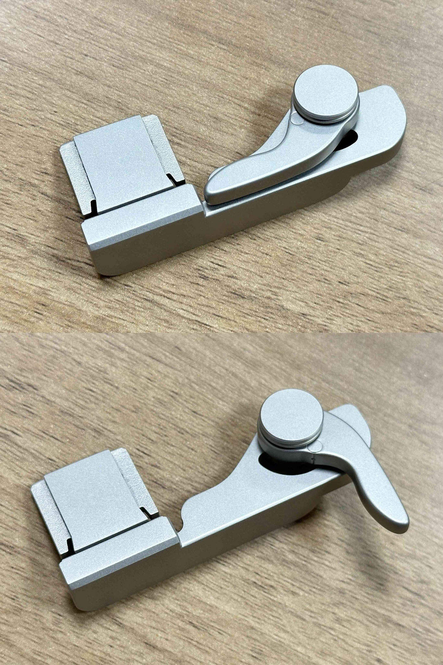 Foldable Thumb Grip for Leica M and Q series IDS initial design studio