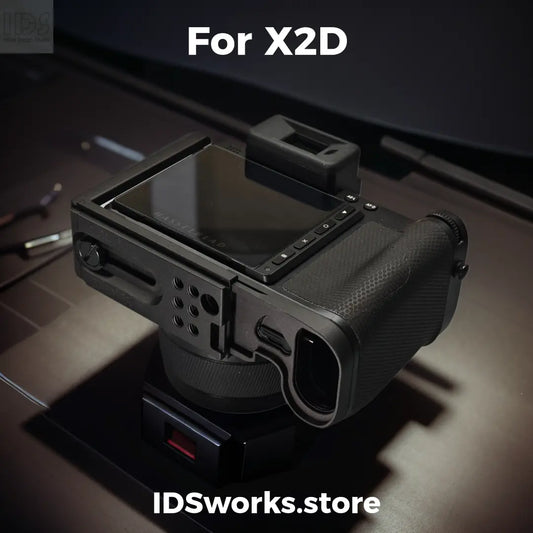 IDSworks HASSELBLAD X2D modular base plate and L-bracket attachment IDS initial design studio