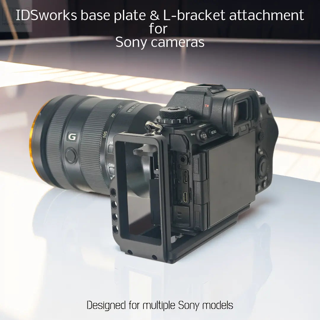 IDSworks baseplate + L-bracket for SONY IDS initial design studio