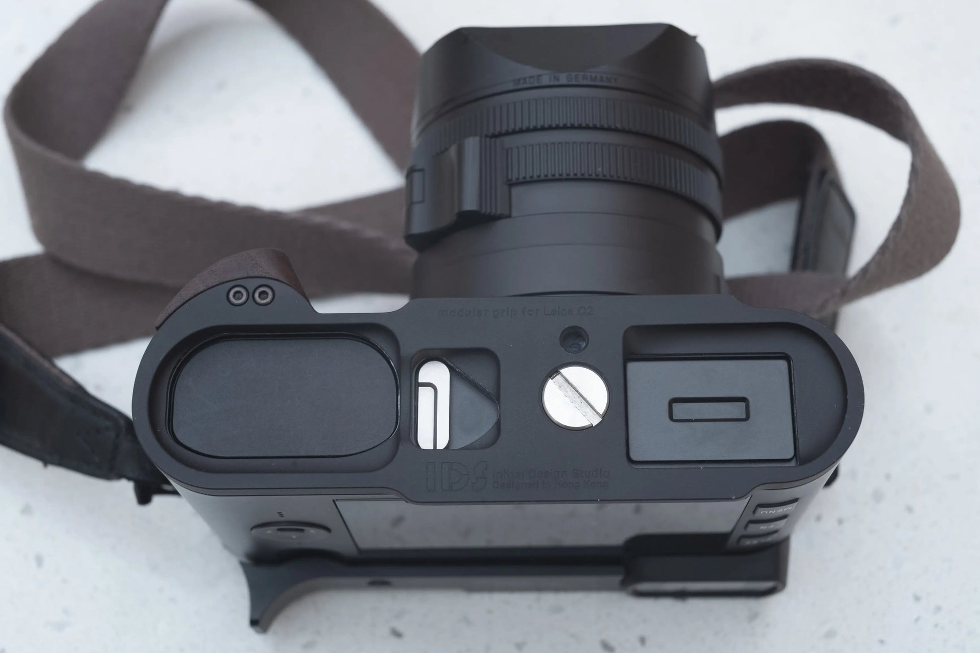 IDS modular grip for Leica Q2 cameras IDS initial design studio
