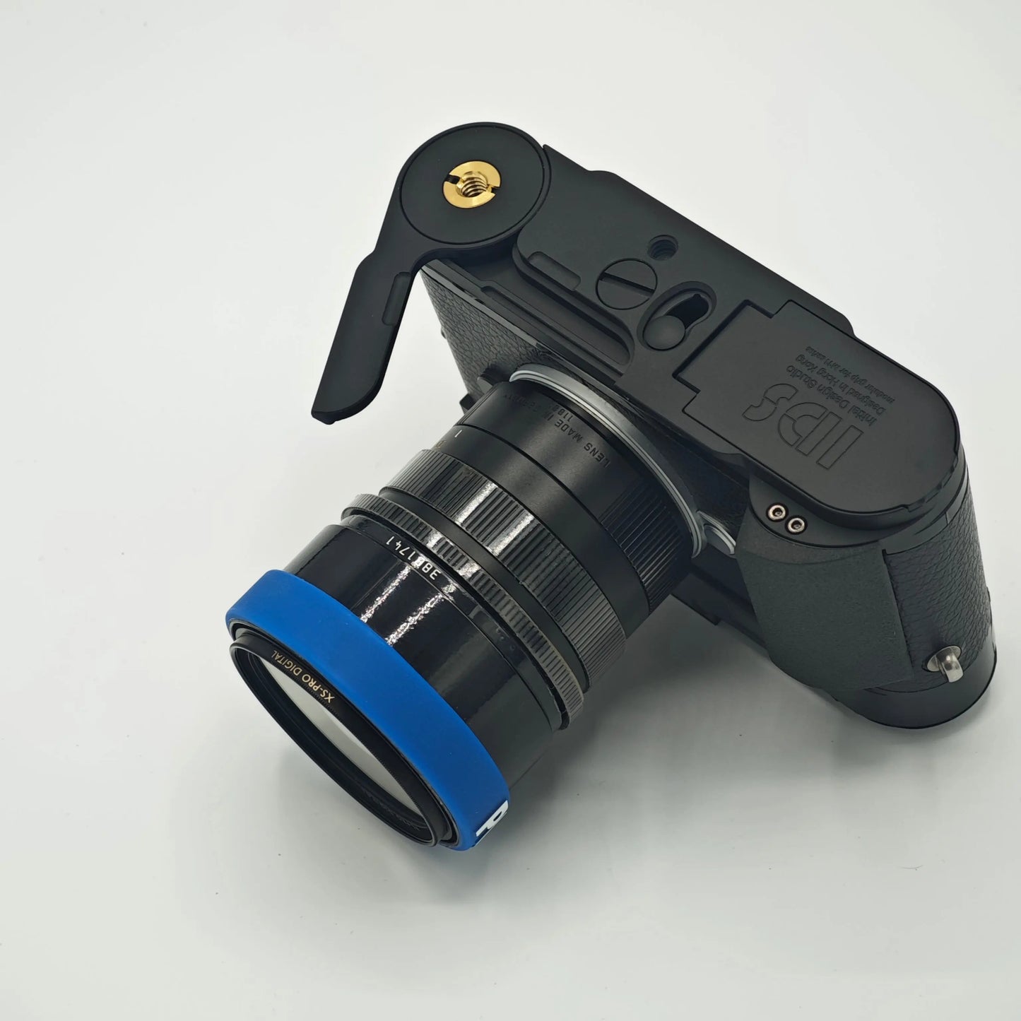 IDS Modular baseplate and grip with LENS STAND for Leica M11 series IDS initial design studio