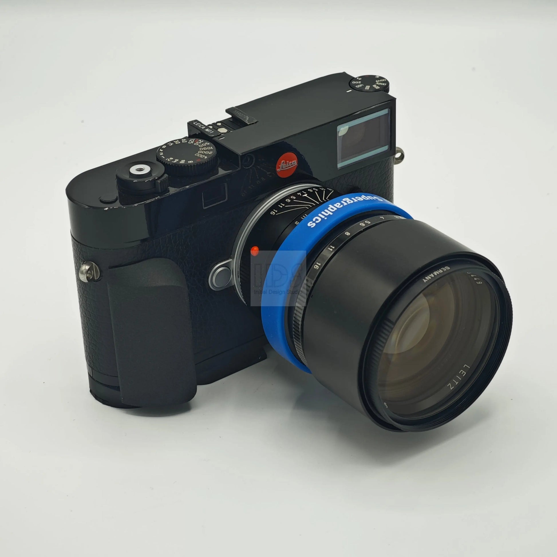 IDS Modular baseplate and grip with LENS STAND for Leica M11 series IDS initial design studio