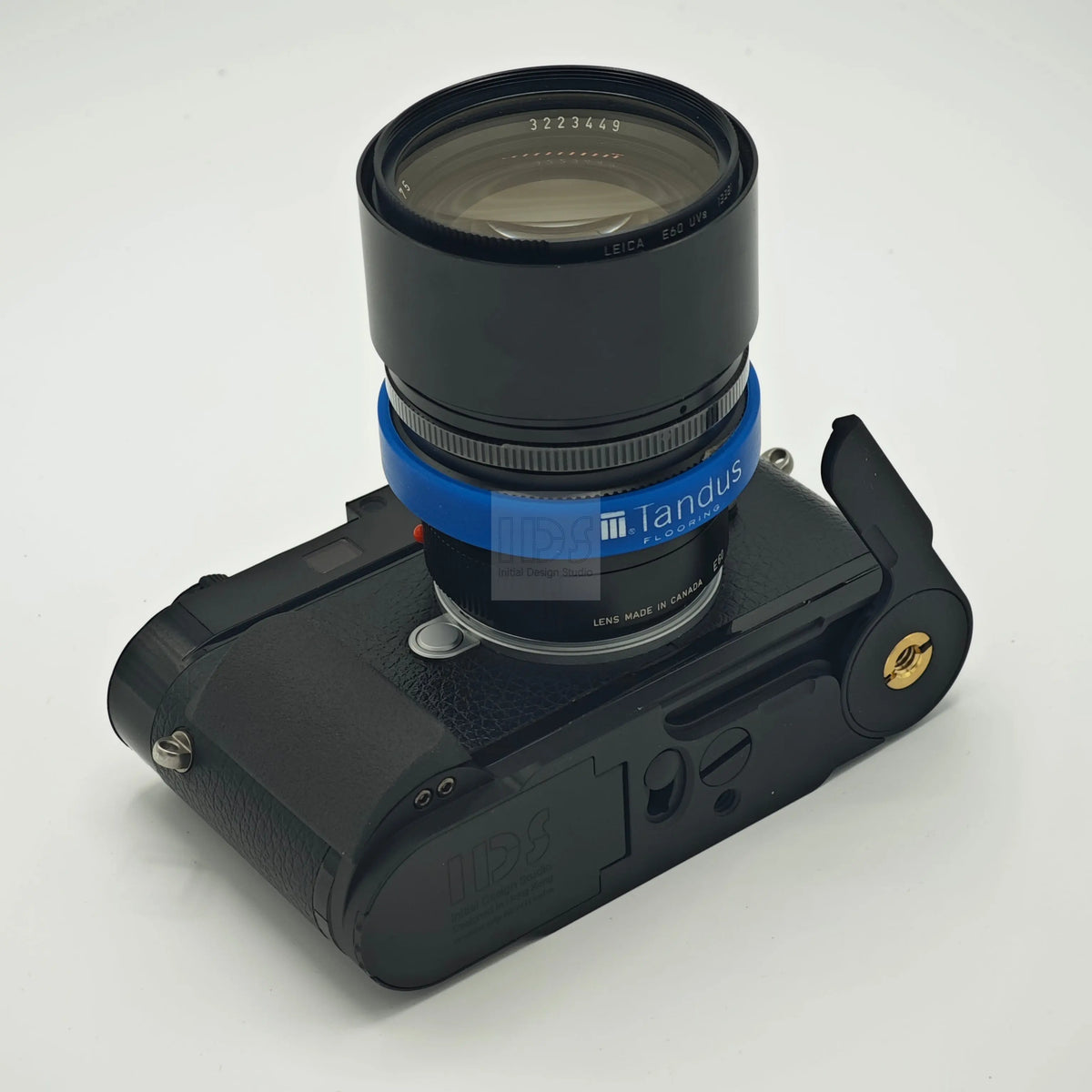 IDS Modular baseplate and grip with LENS STAND for Leica M11 series IDS initial design studio
