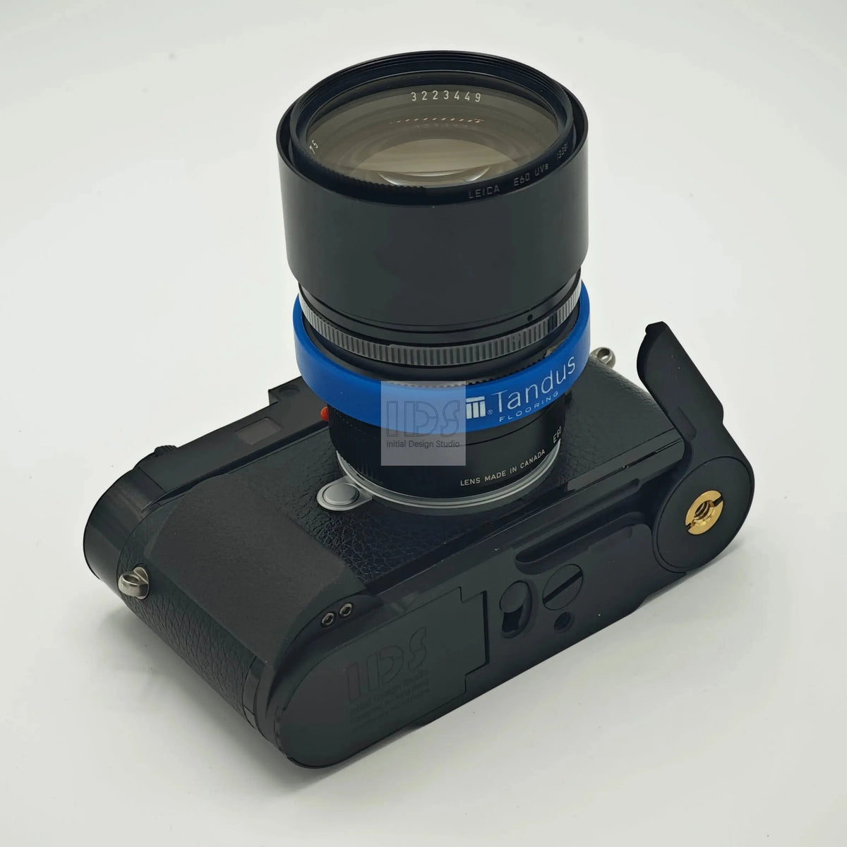 IDS Modular baseplate and grip with LENS STAND for Leica M11 series IDS initial design studio