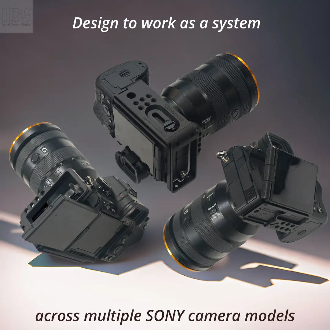 IDSworks baseplate + L-bracket for SONY IDS initial design studio